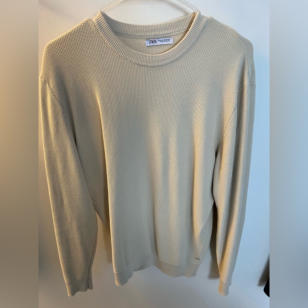 Zara cream sweater
